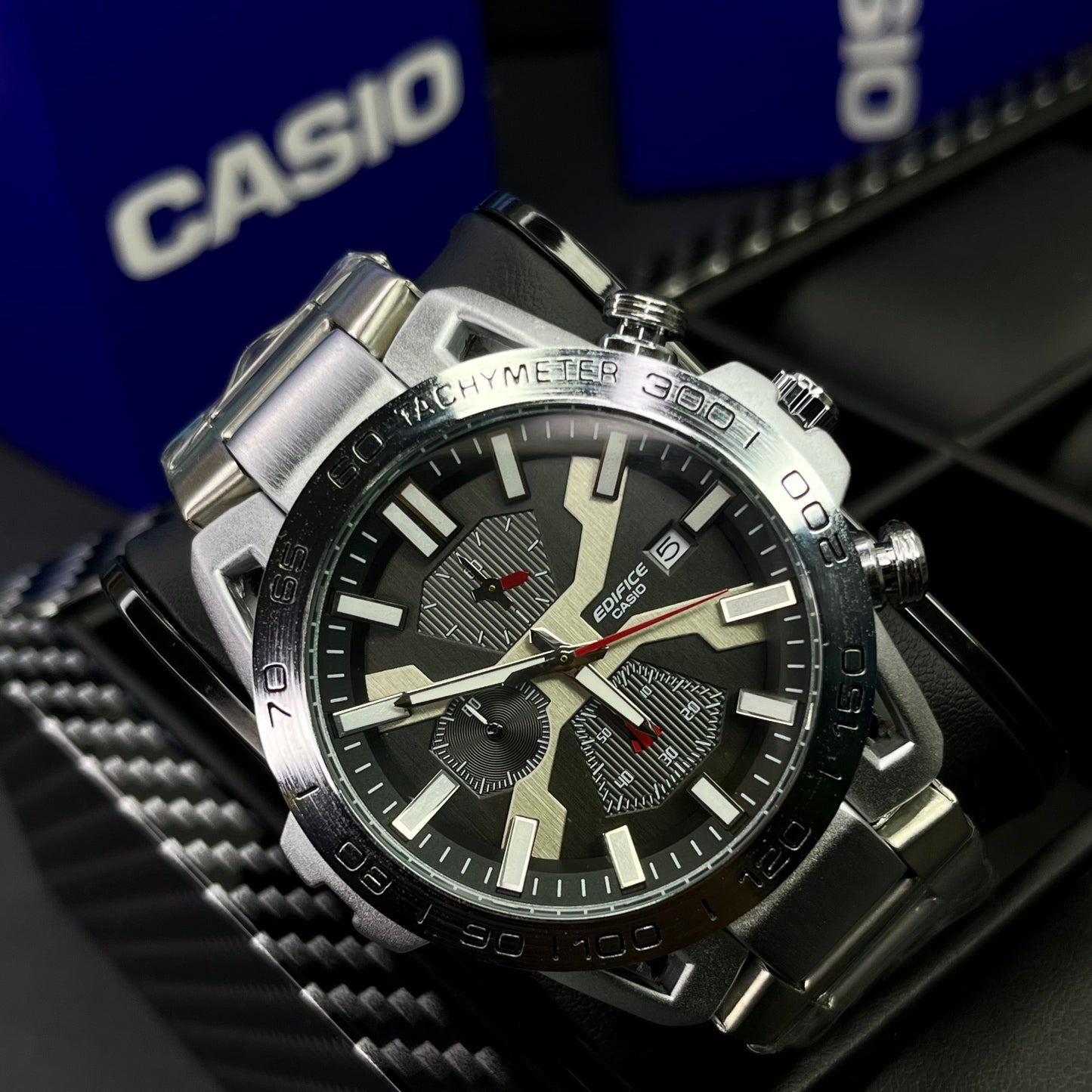 CASIO EDIFICE EQB2000 FUNCIONAL PARA HOMBRE REF-PN