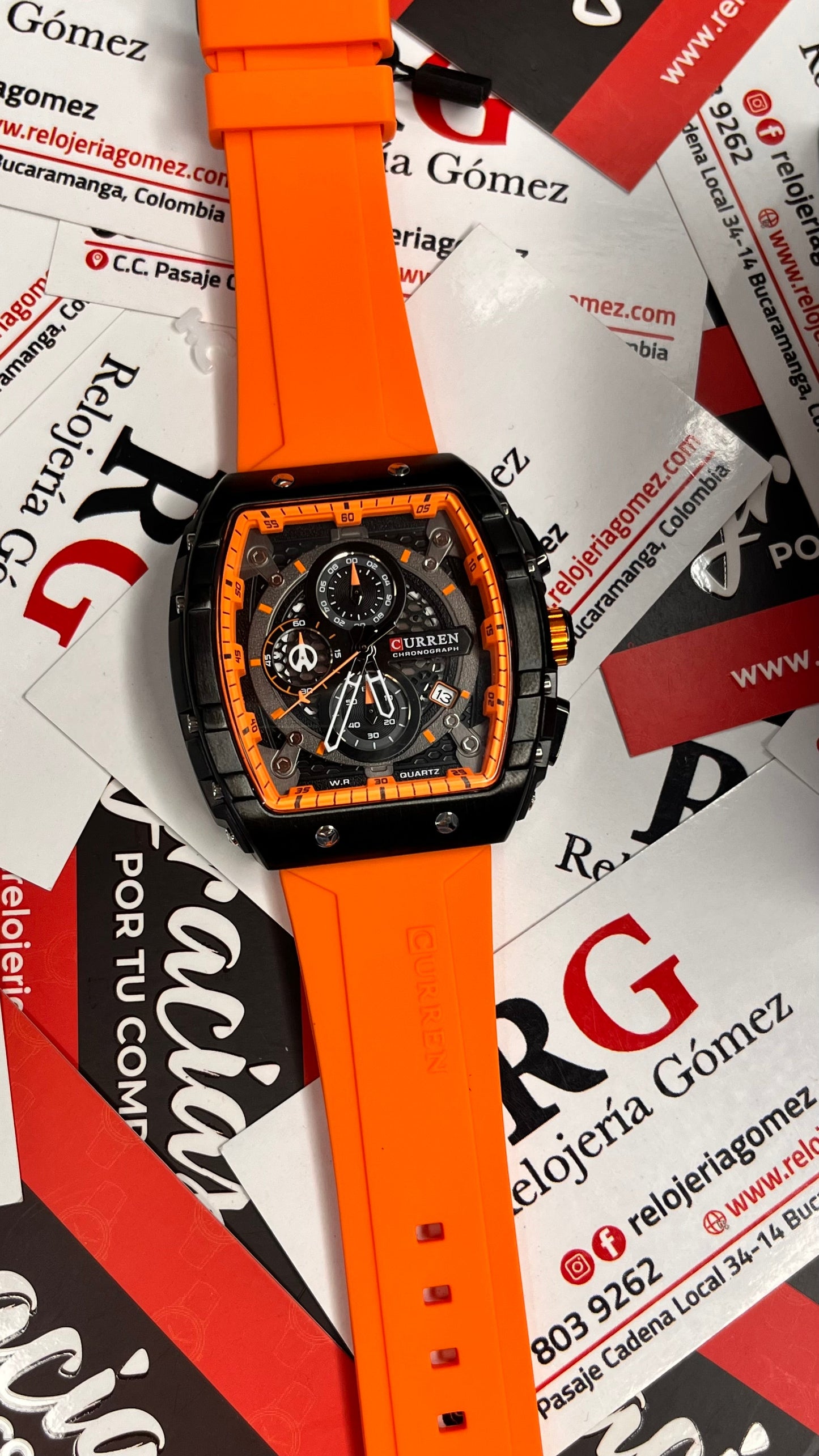 CURREN x RICHARD MILLER ORIGINAL PARA HOMBRE REF 8442-N