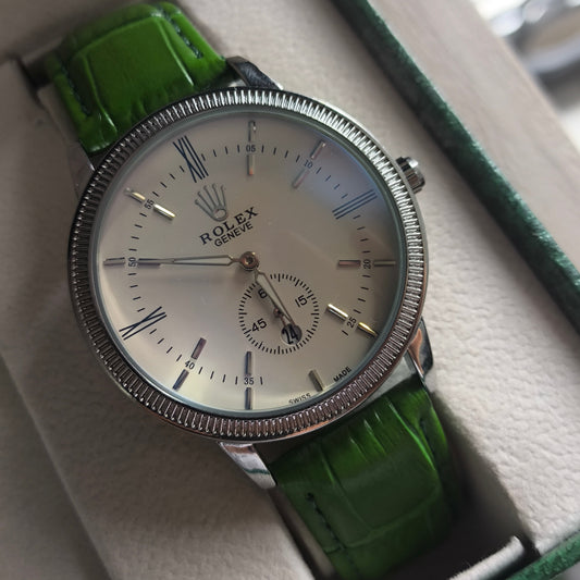 RLX OYSTER PERPETUAL CUERO PARA HOMBRE REF-VP