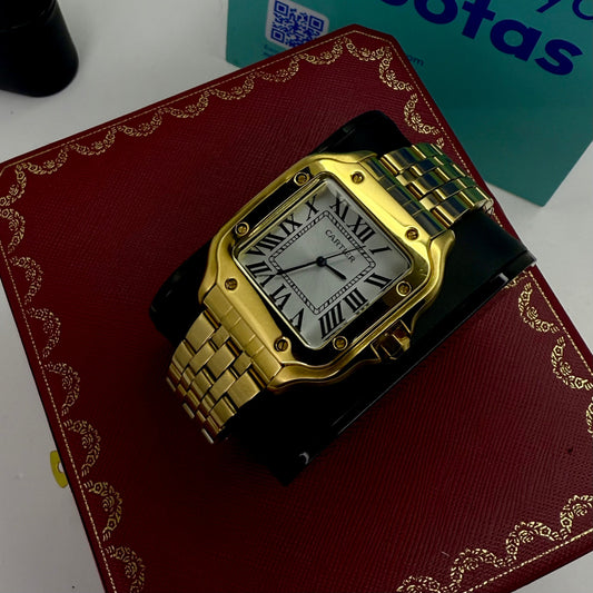 CARTIER DO SANTOS TRIZADO PARA HOMBRE REF-DB