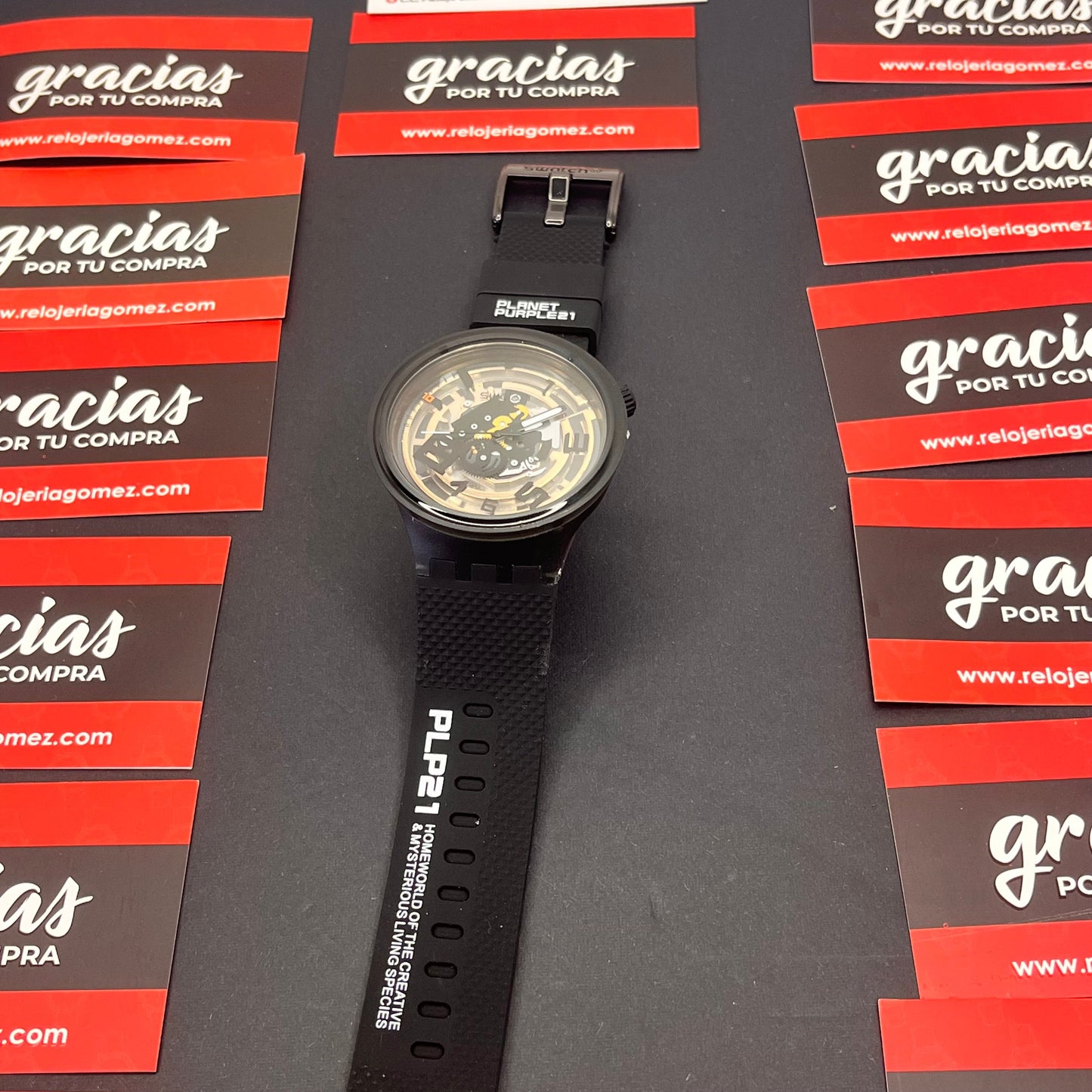 SWATCH PLANET PURPLE PARA HOMBRE REF-NN