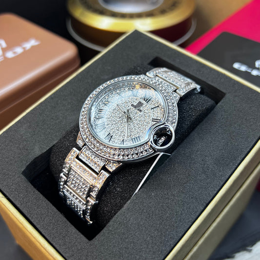 G FOX ORIGINAL x CARTIER PARA DAMA SUMERGIBLE REF-TORBILLON CUBANO-1251-P
