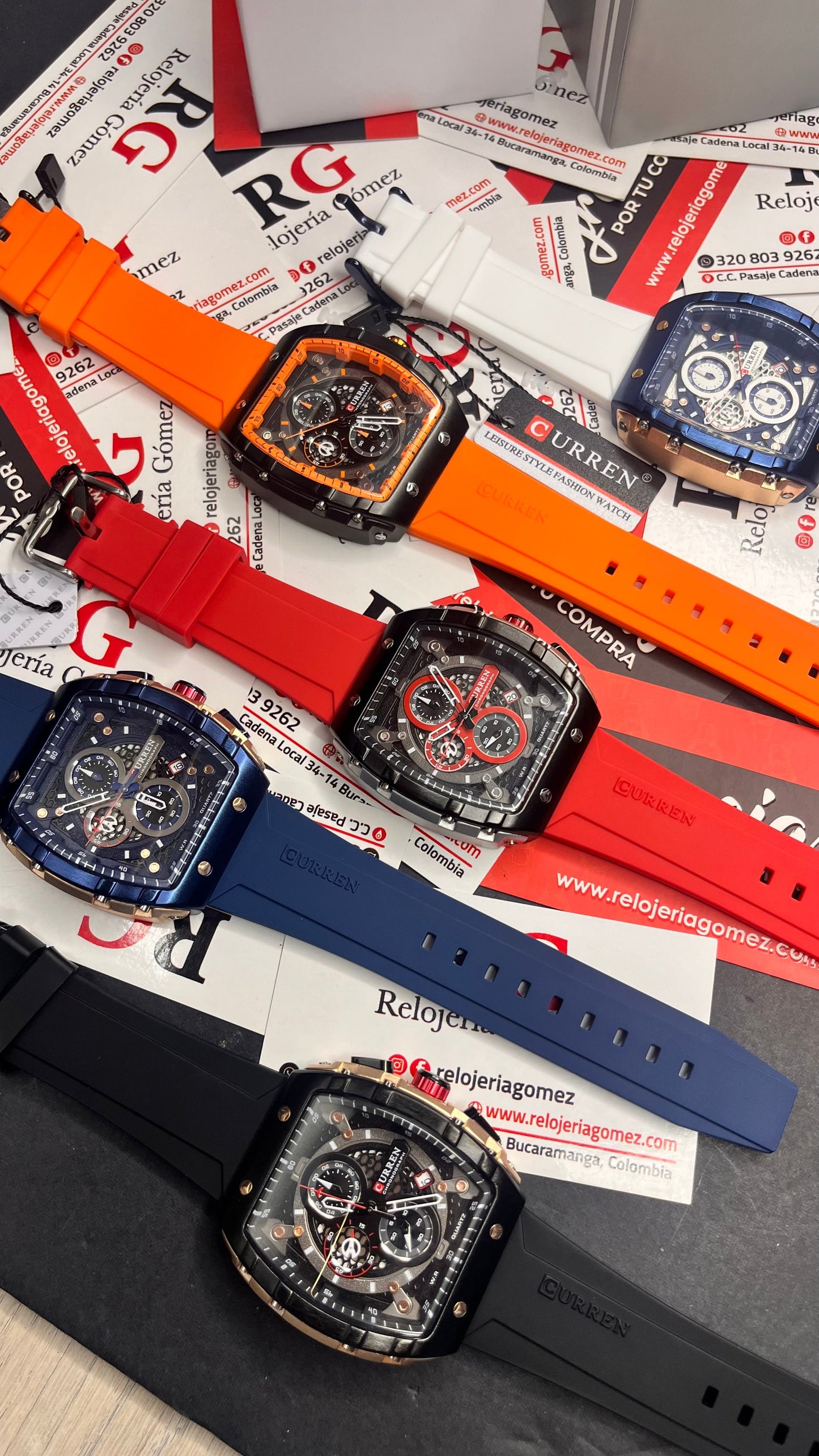 CURREN x RICHARD MILLER ORIGINAL PARA HOMBRE REF 8442-A