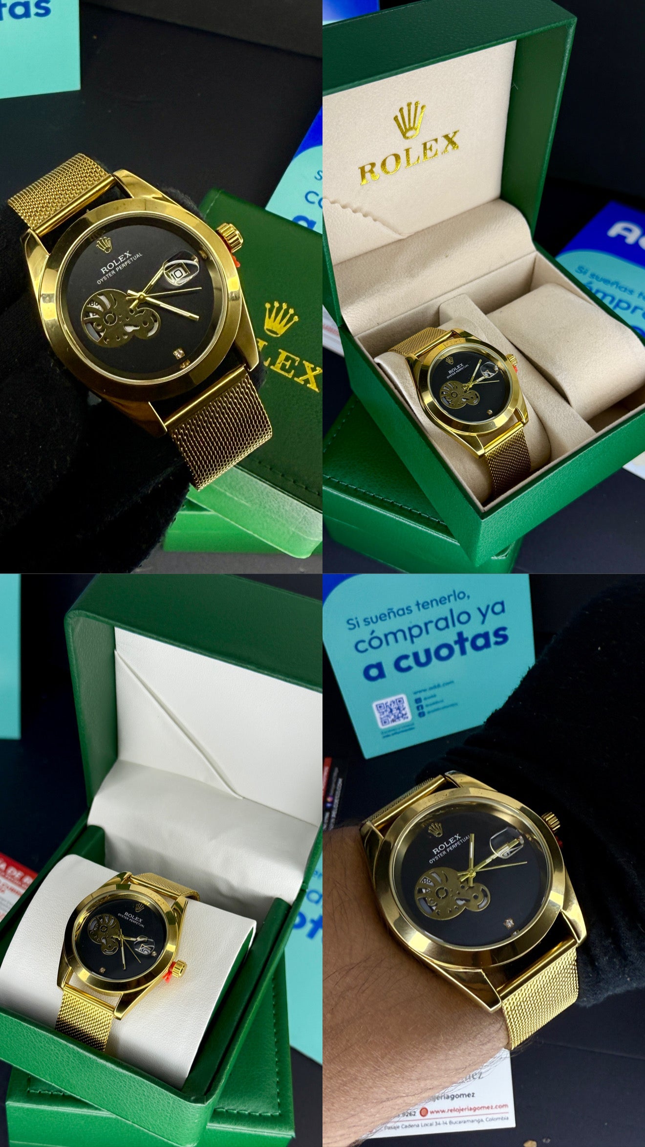 RLX DAY DATE MALLA PARA HOMBRE - REF-DN