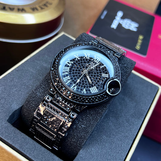 G FOX ORIGINAL x CARTIER PARA DAMA SUMERGIBLE REF-TORBILLON CUBANO-1251-N