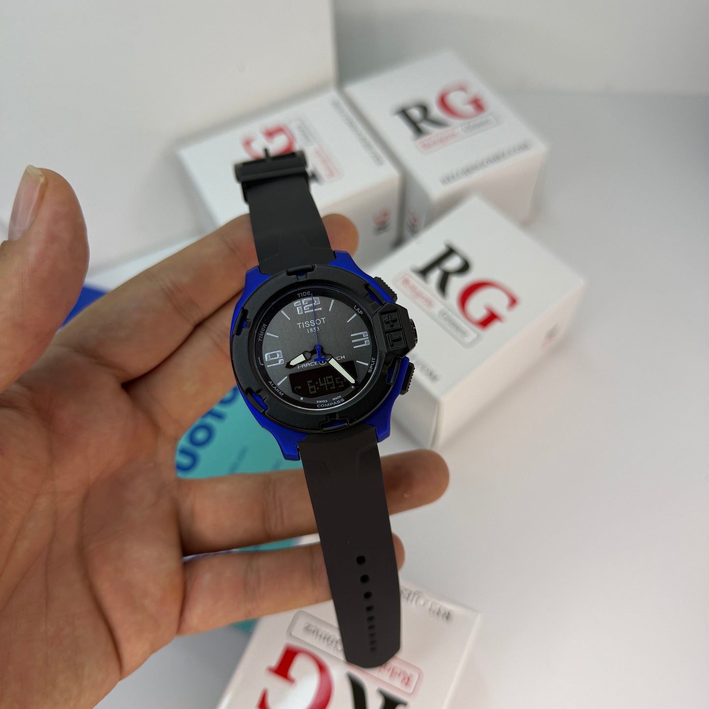 TISSOT DOBLE HORA T-RACE TOUCH PARA HOMBRE REF-NA