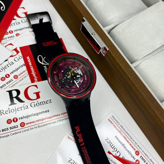 SWATCH PLANET PURPLE PARA HOMBRE REF-NR