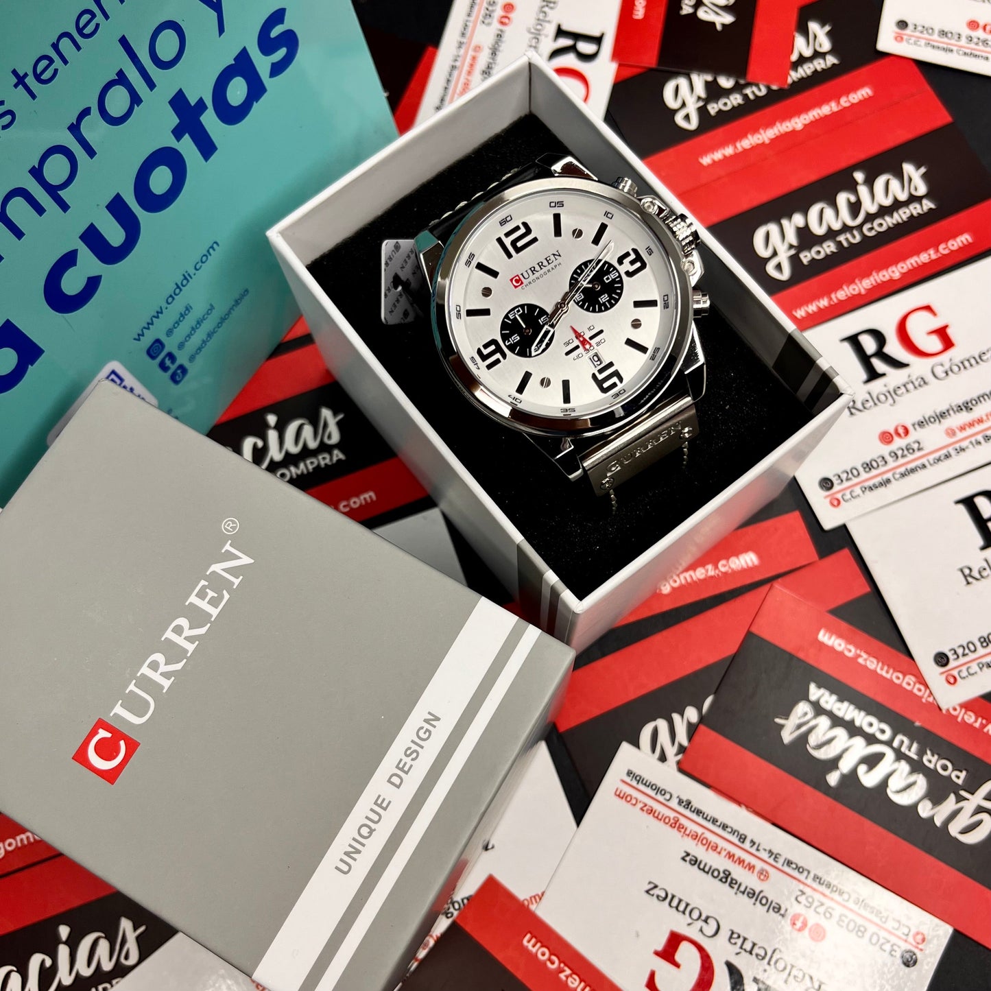 CURREN ORIGINAL PRA HOMBRE REF-8314-N