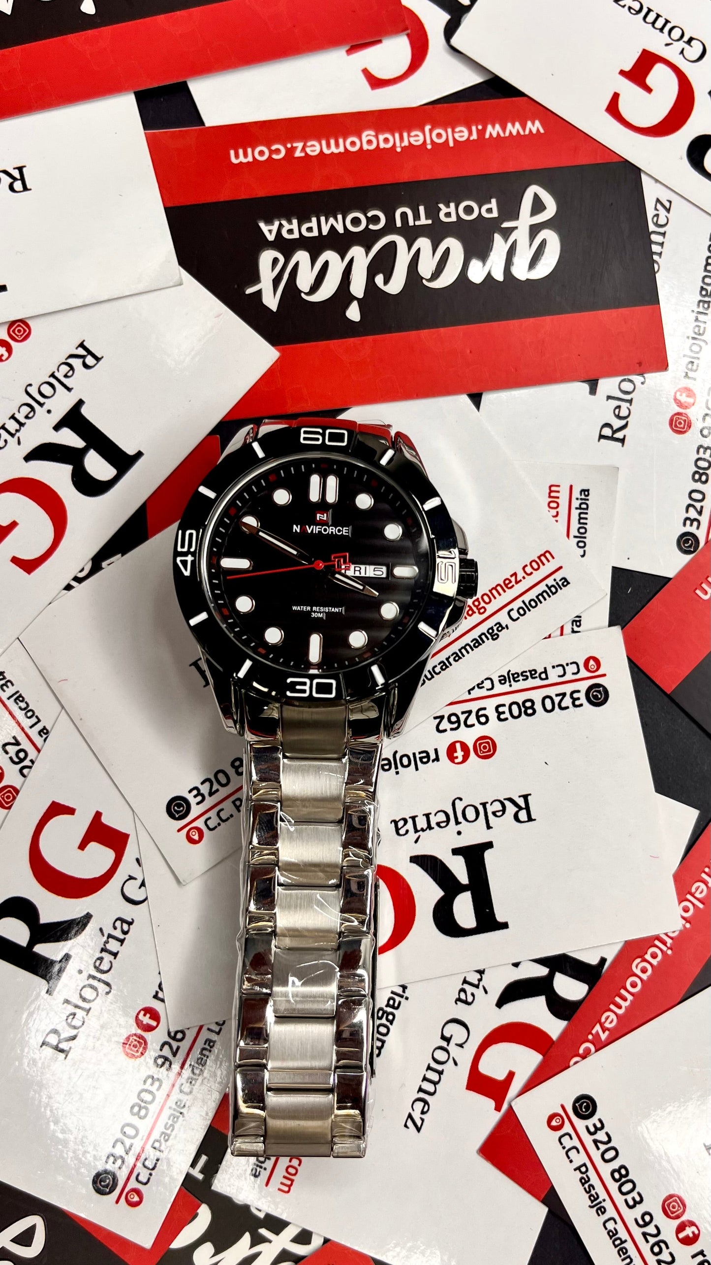 NAVIFORCE ORIGINAL PARA HOMBRE REF NF9198-PN