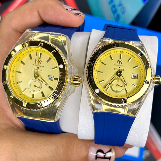 PAREJA INVICTA x TECHNOMARINE REF-AD