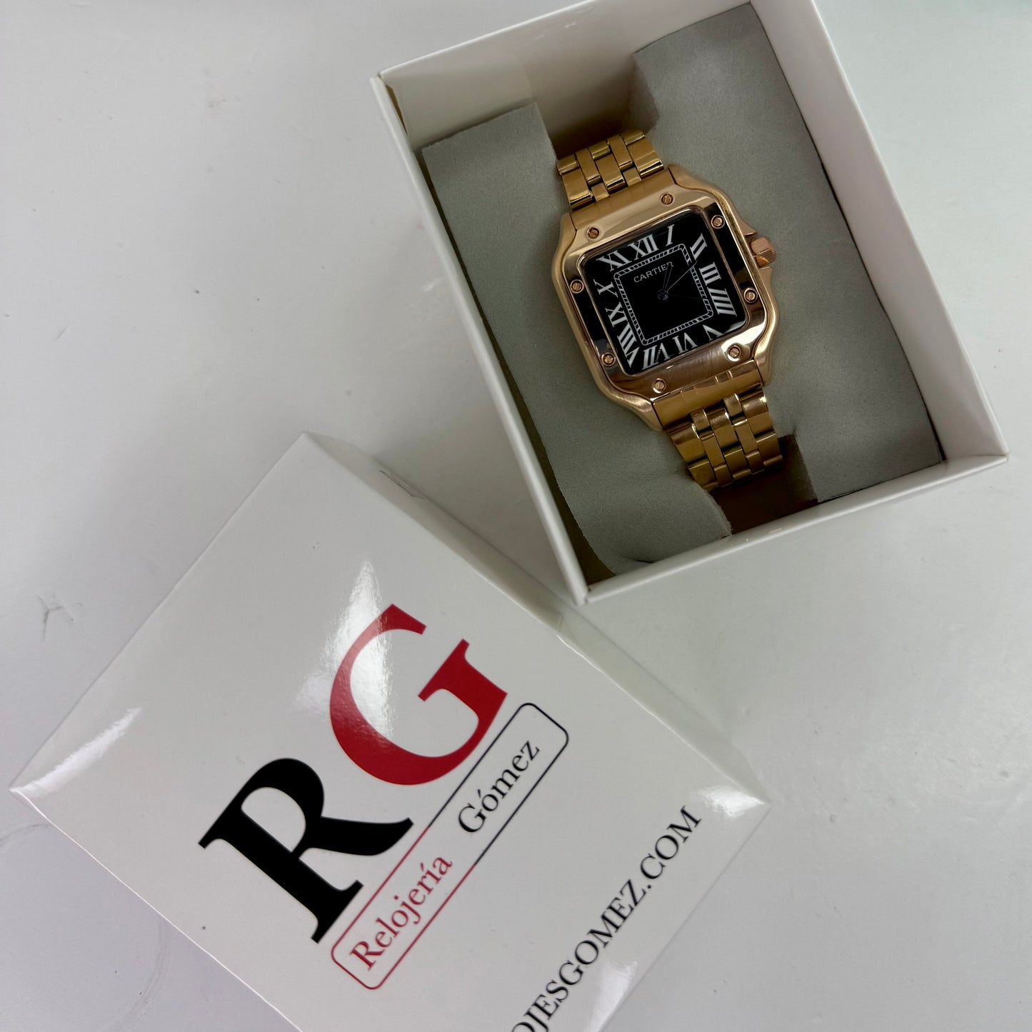 CARTIER DO SANTOS TRIZADO PARA HOMBRE REF-ORN