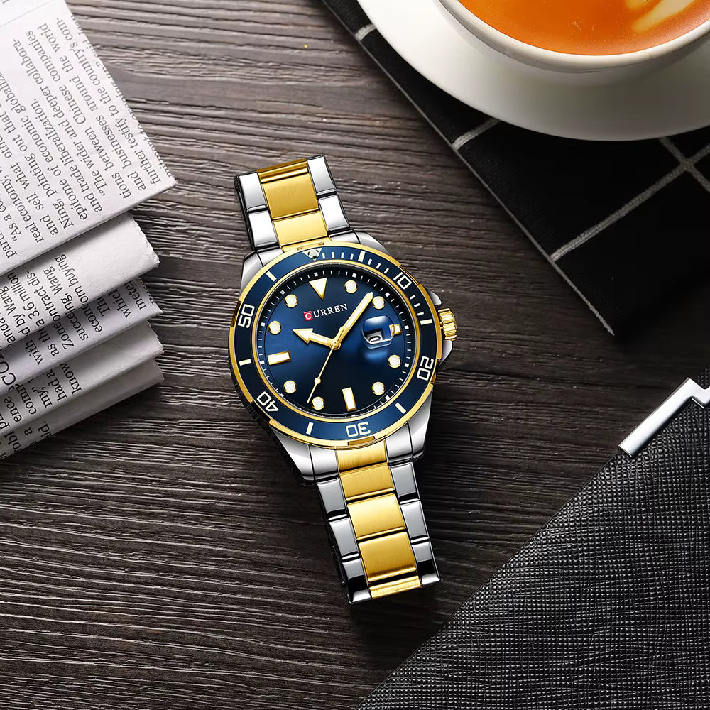 CURREN ORIGINAL X RLX SUMERGIBLE PARA HOMBRE REF SUBMARINE 8388-BA