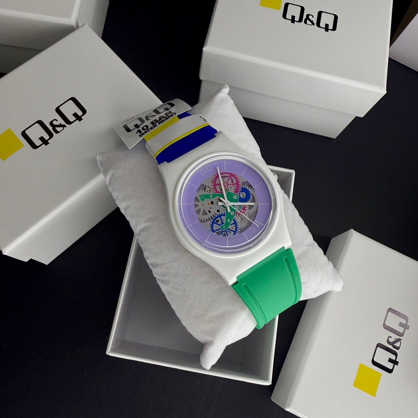 QyQ SUMERGIBLE TIPO SWATCH UNISES ORIGINAL REF-V41A-508VY