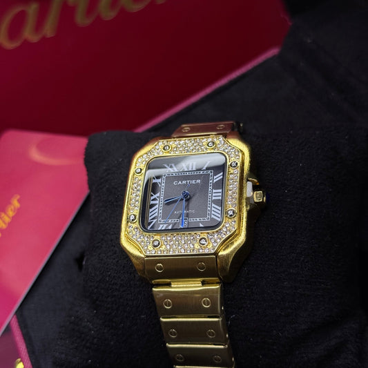 CARTIER SANTOS CUBANO PARA DAMA REF DN