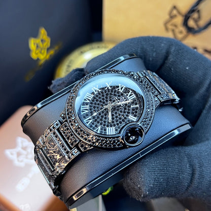 G FOX ORIGINAL x CARTIER PARA HOMBRE SUMERGIBLE  REF-TORBILLON CUBANO-1251-N