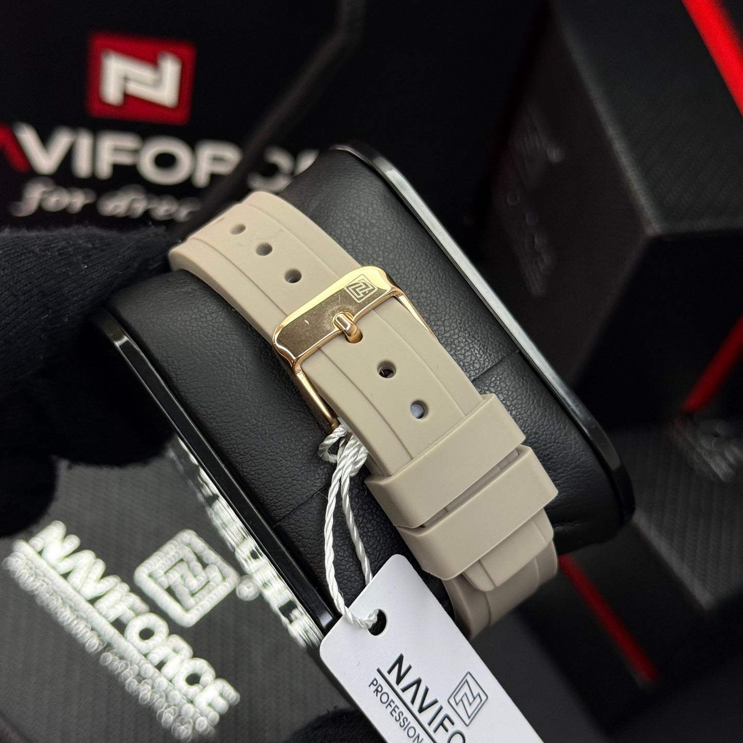 NAVIFORCE DOBLE HORA ORIGINAL PARA DAMA REF NF5045-GO