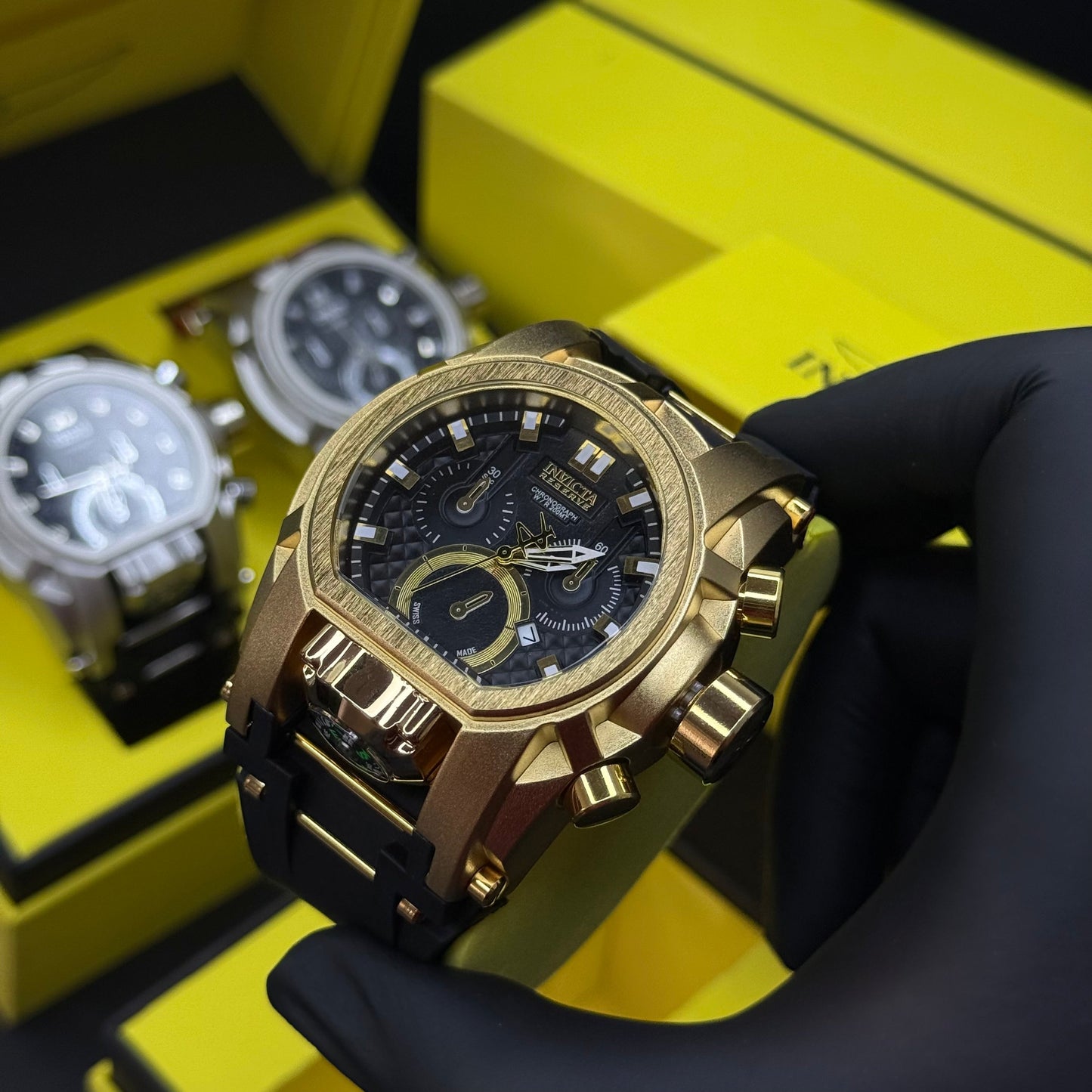 INVICTA BOLT ZEUS GOMA PARA HOMBRE REF-NN