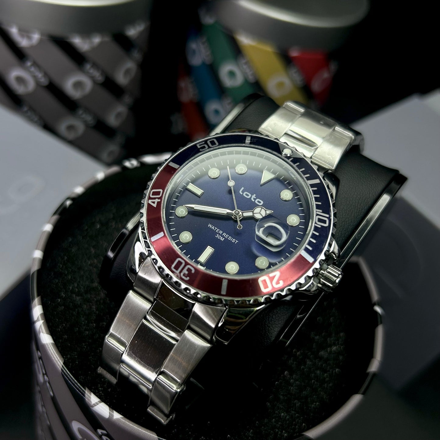LOTO ORIGINAL X RLX SUMERGIBLE PARA HOMBRE REF SUBMARINE 2526-PA