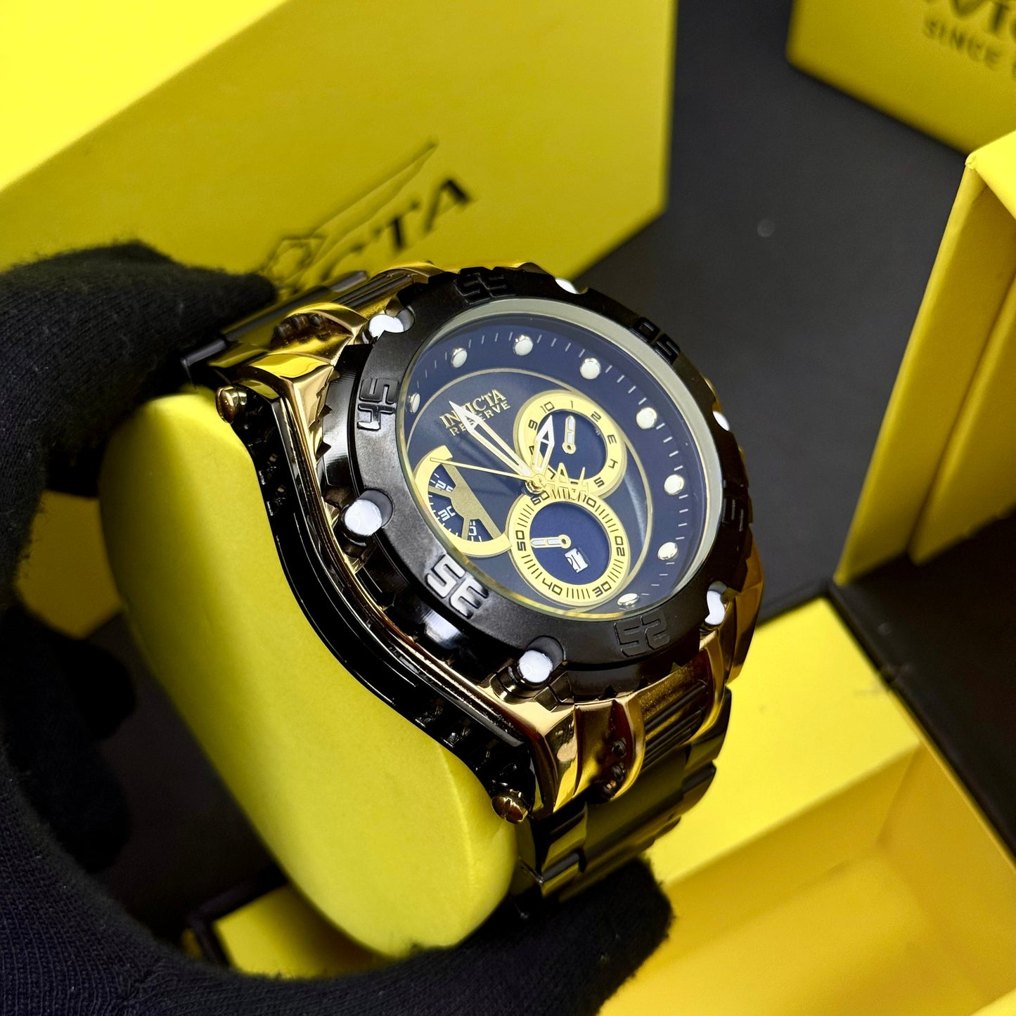 INVICTA BOLT DEUS ACERO PARA HOMBRE REF-ND