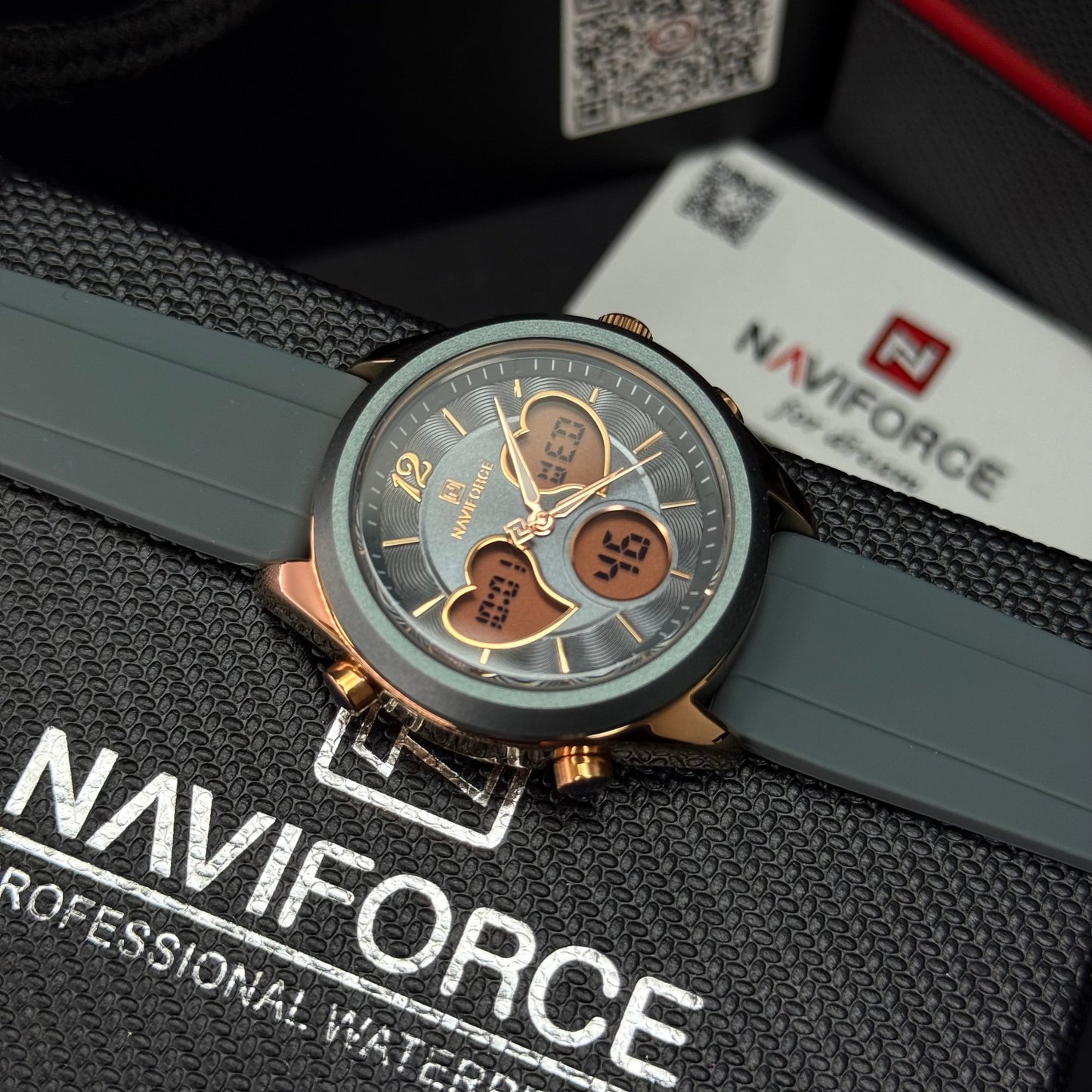 NAVIFORCE DOBLE HORA ORIGINAL PARA DAMA REF NF5045-G
