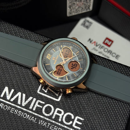 NAVIFORCE DOBLE HORA ORIGINAL PARA DAMA REF NF5045-G