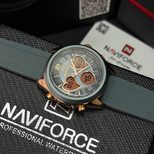 NAVIFORCE DOBLE HORA ORIGINAL PARA DAMA REF NF5045-G