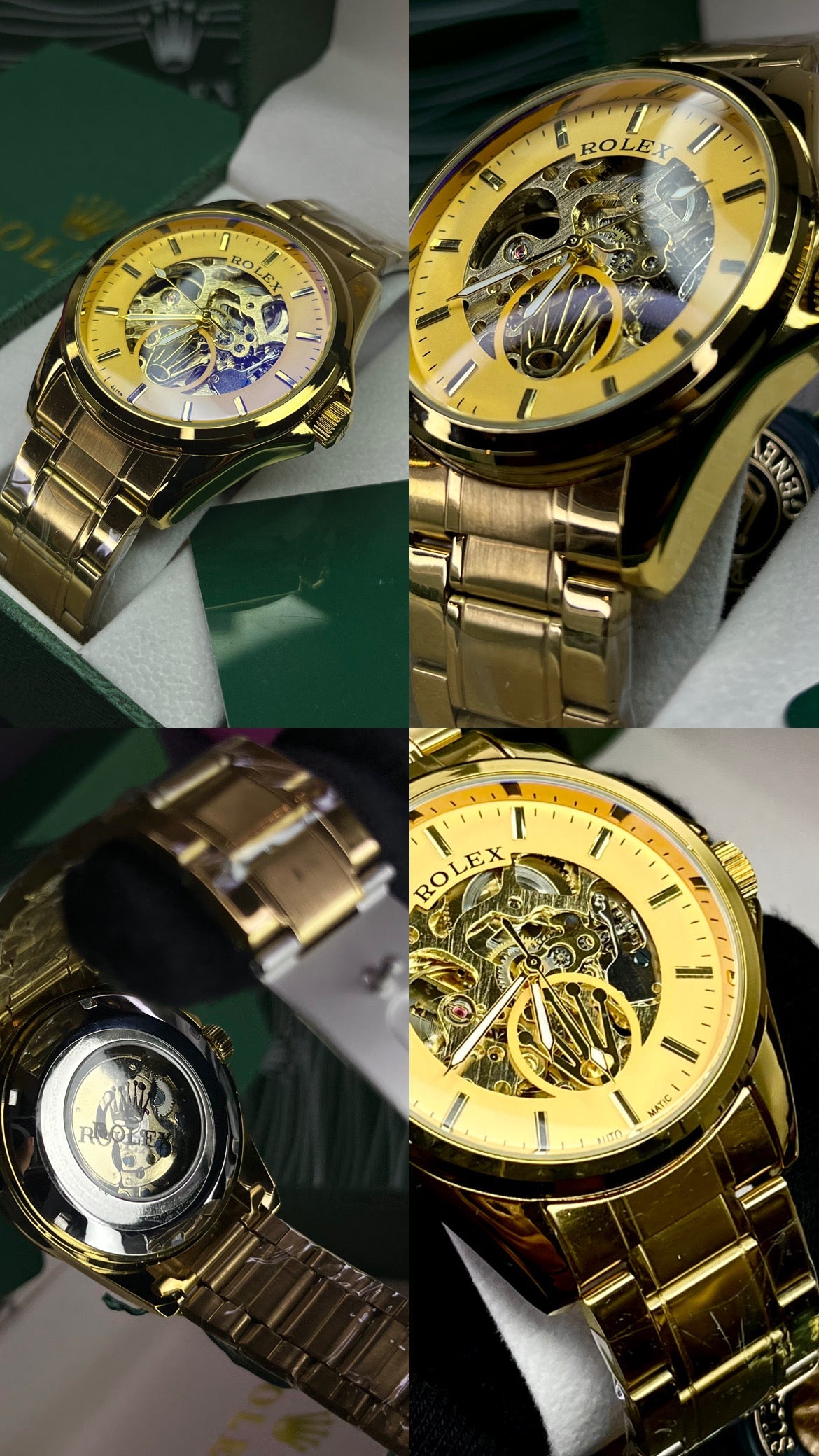 RLX AUTOMATICO CORAZON ABIERTO OYSTER PARA HOMBRE REF-DD