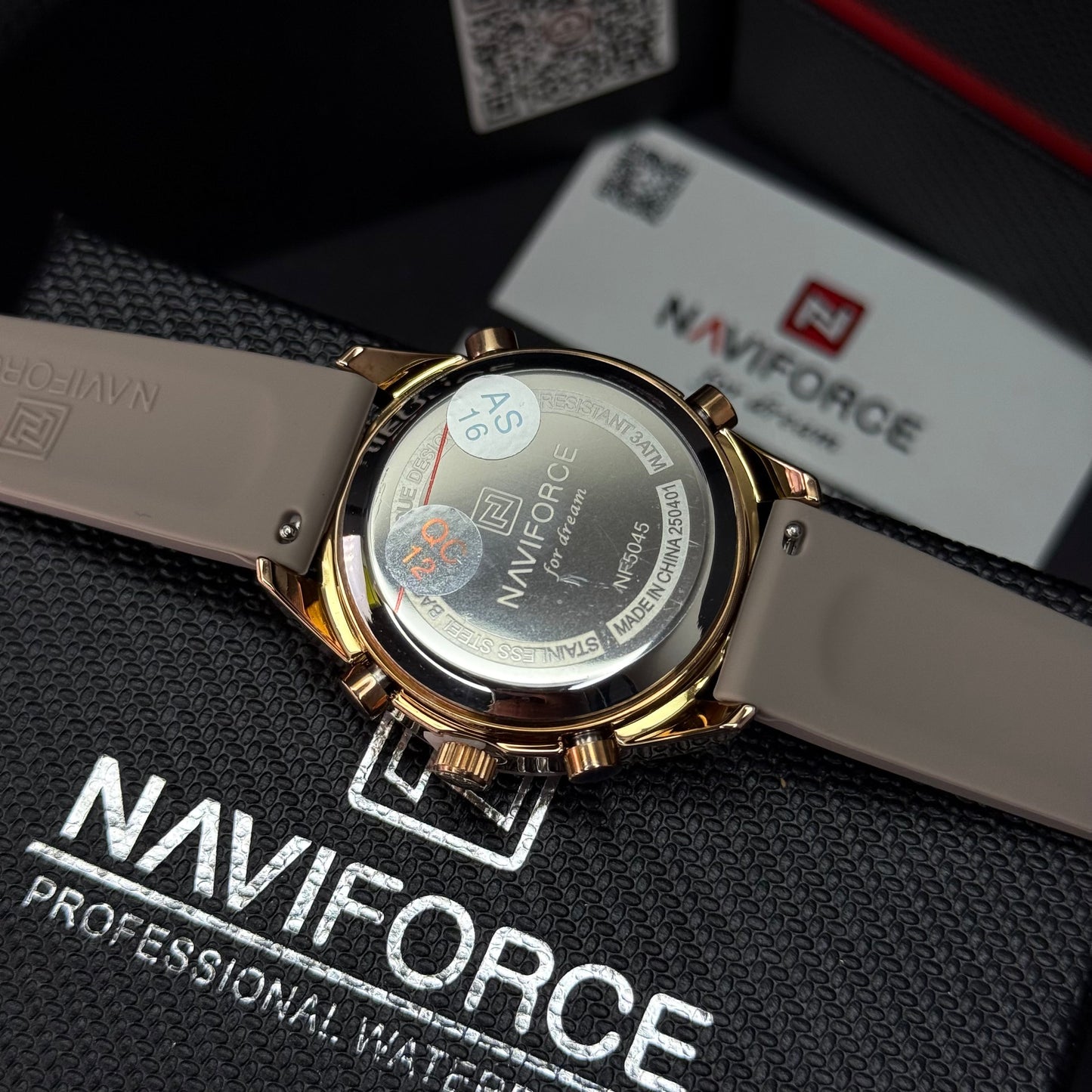 NAVIFORCE DOBLE HORA ORIGINAL PARA DAMA REF NF5045-GO
