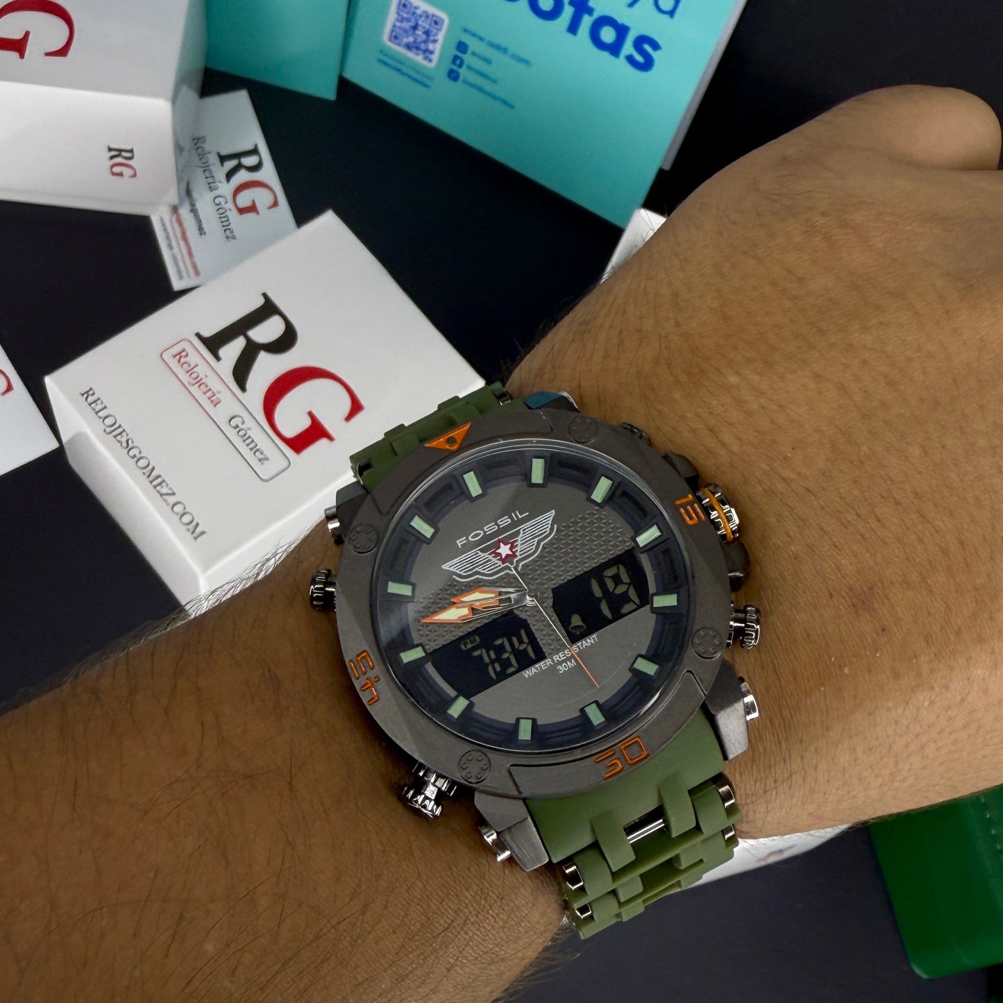 FOSSIL EDICION MARINA SUMERGIBLE-V