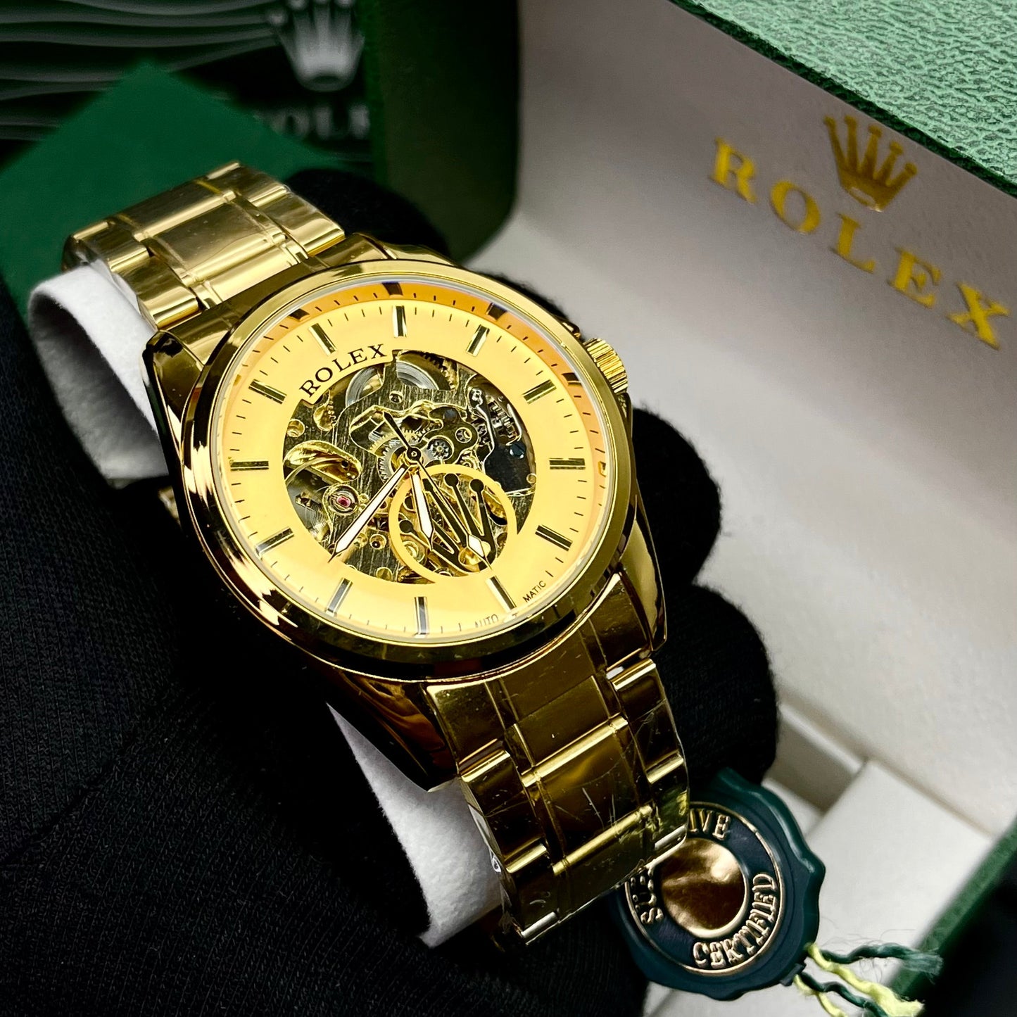 RLX AUTOMATICO CORAZON ABIERTO OYSTER PARA HOMBRE REF-DD