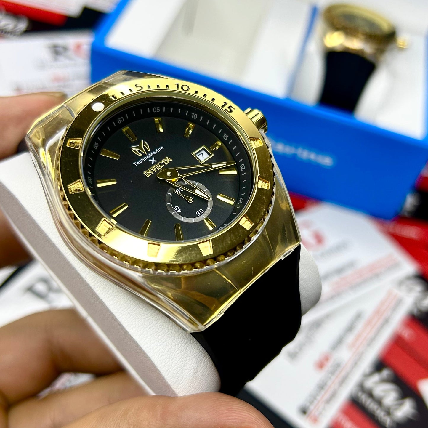 INVICTA x TECHNOMARINE PARA DAMA REF-NN