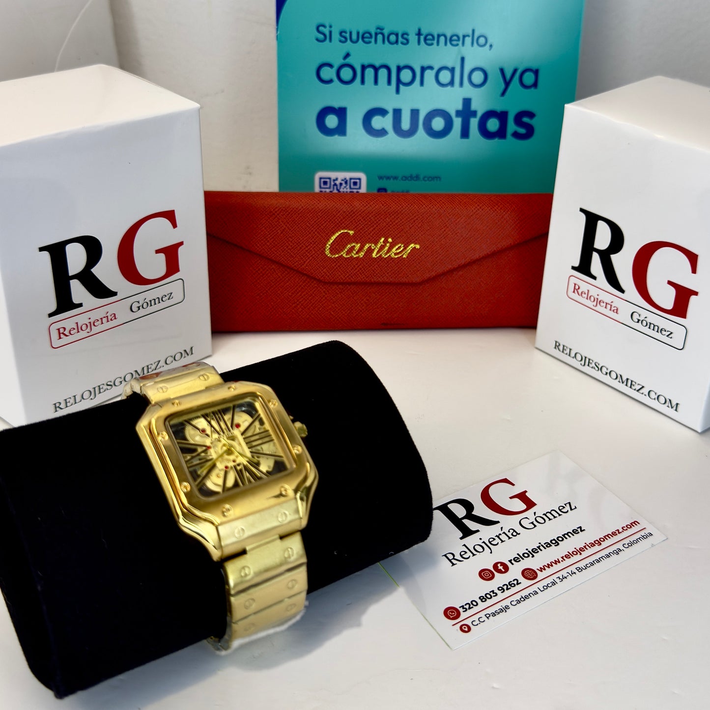 CARTIERSKELET ACERO PARA HOMBRE REF-D