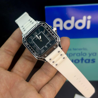 CARTIER DO´SANTOS PARA HOMBRE REF-GOMA N-BPN