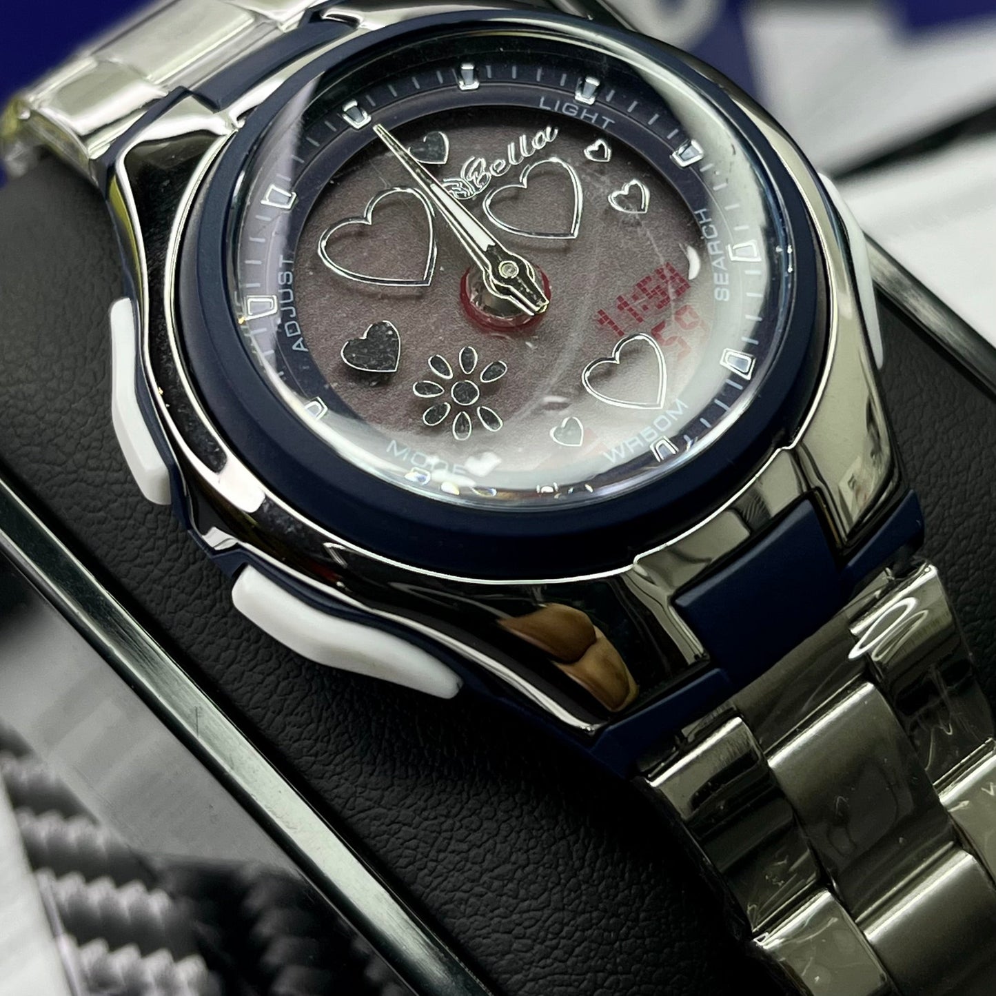 CASIO DOBLE HORA PARA DAMA REF-PA