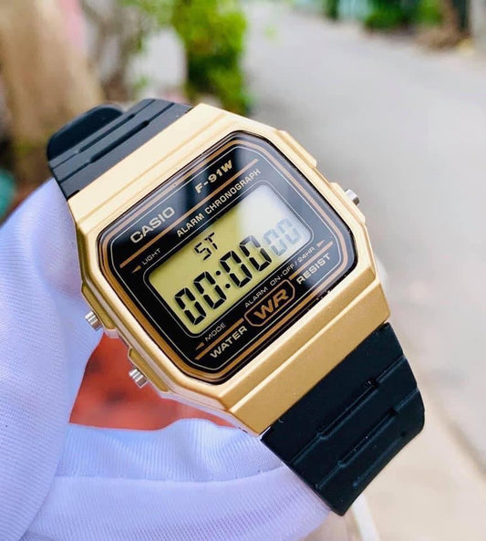 CASIO ORIGINAL PARA HOMBRE REF-F-91WM-9A