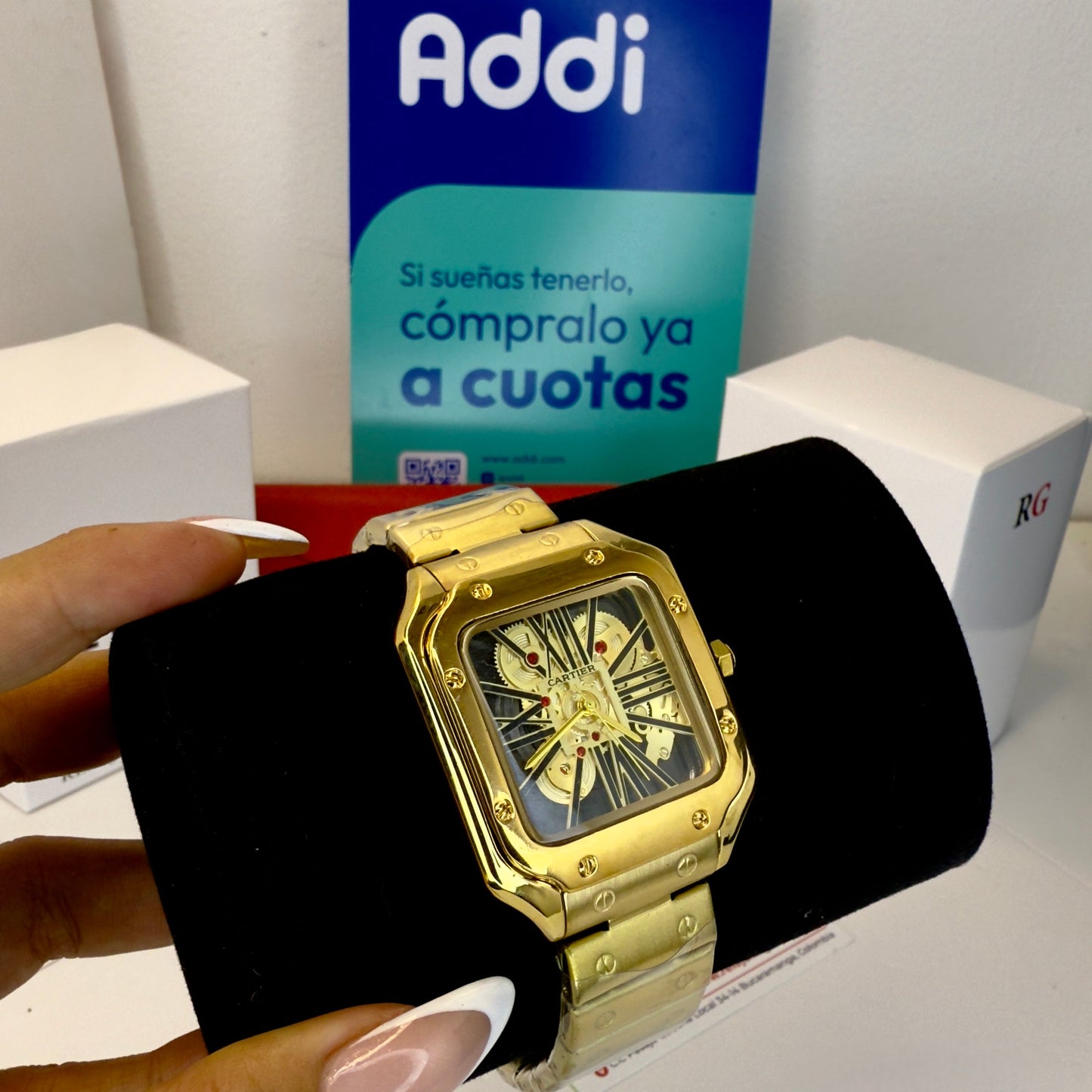 CARTIERSKELET ACERO PARA HOMBRE REF-D