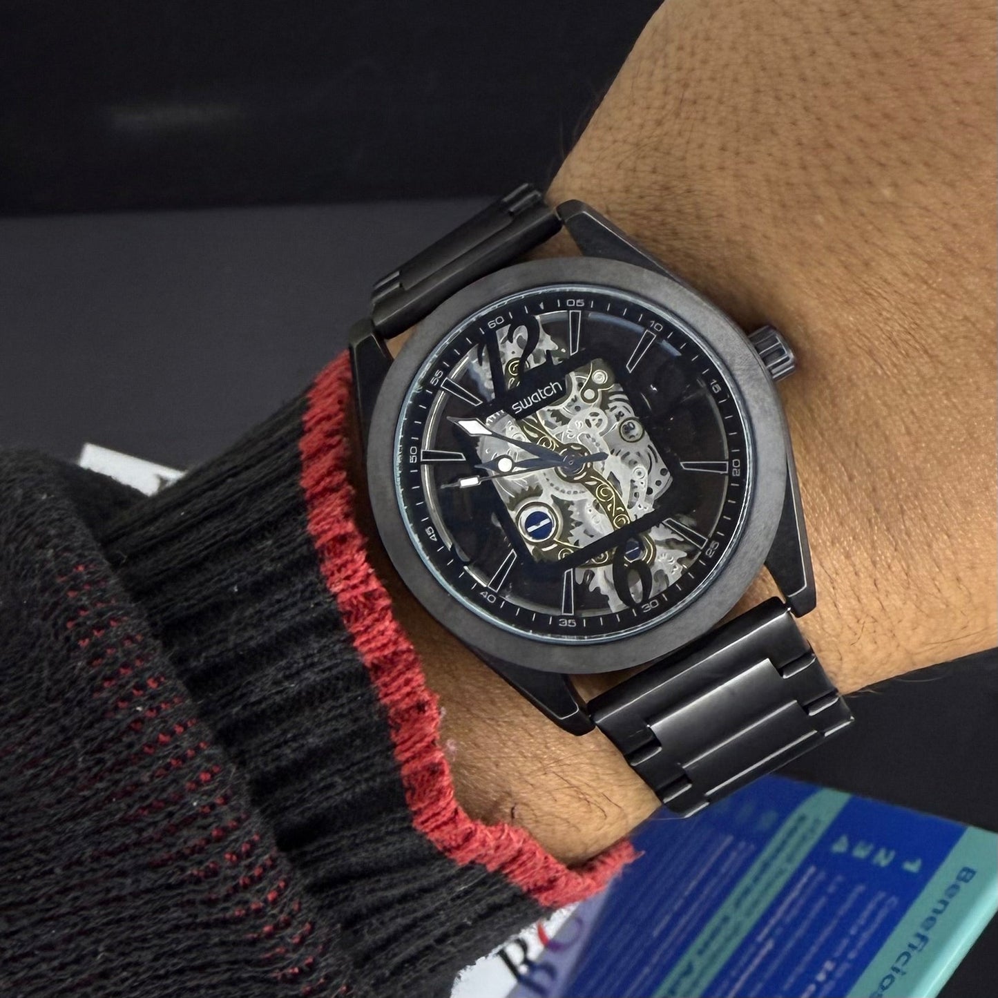 SWATCH TRASPARENTE PARA HOMBRE REF 301-NN