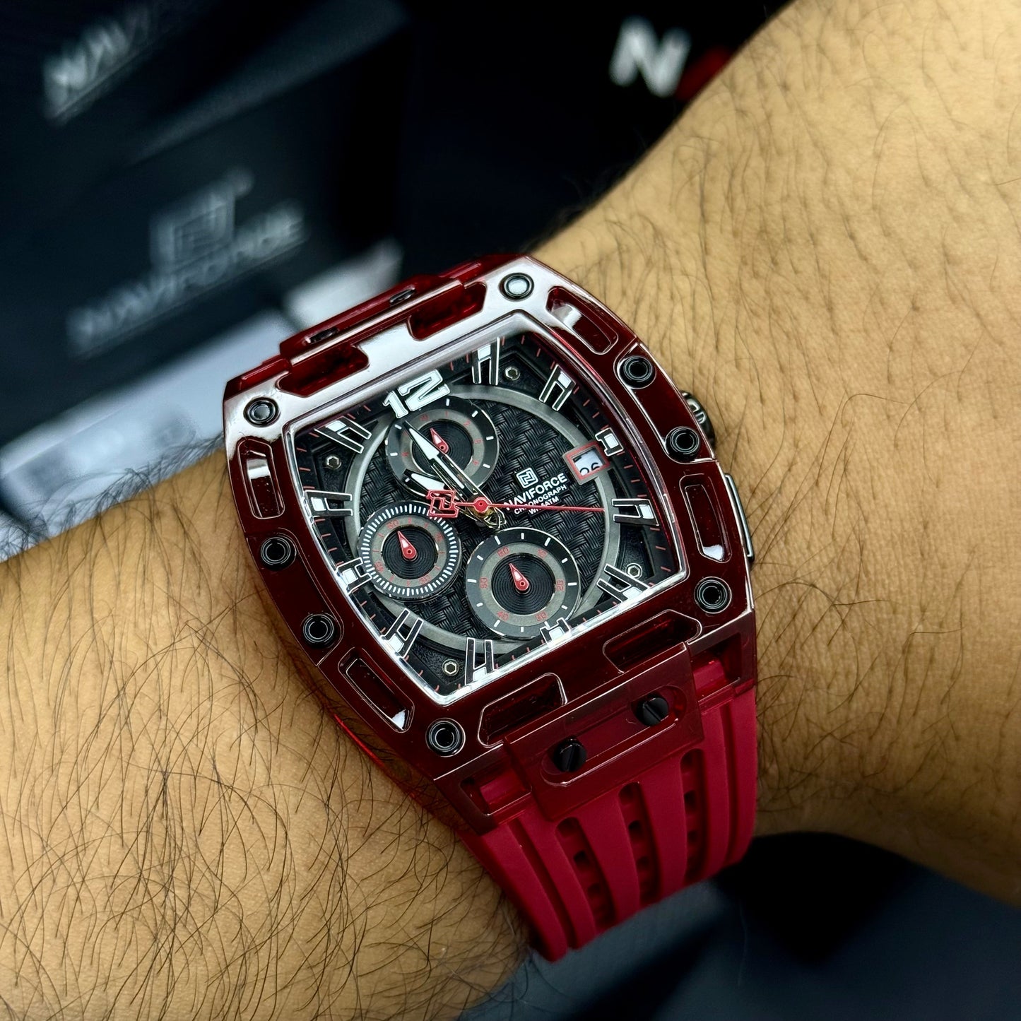 NAVIFORCE x GUESS ORIGINAL PARA HOBRE REF NF7105-R