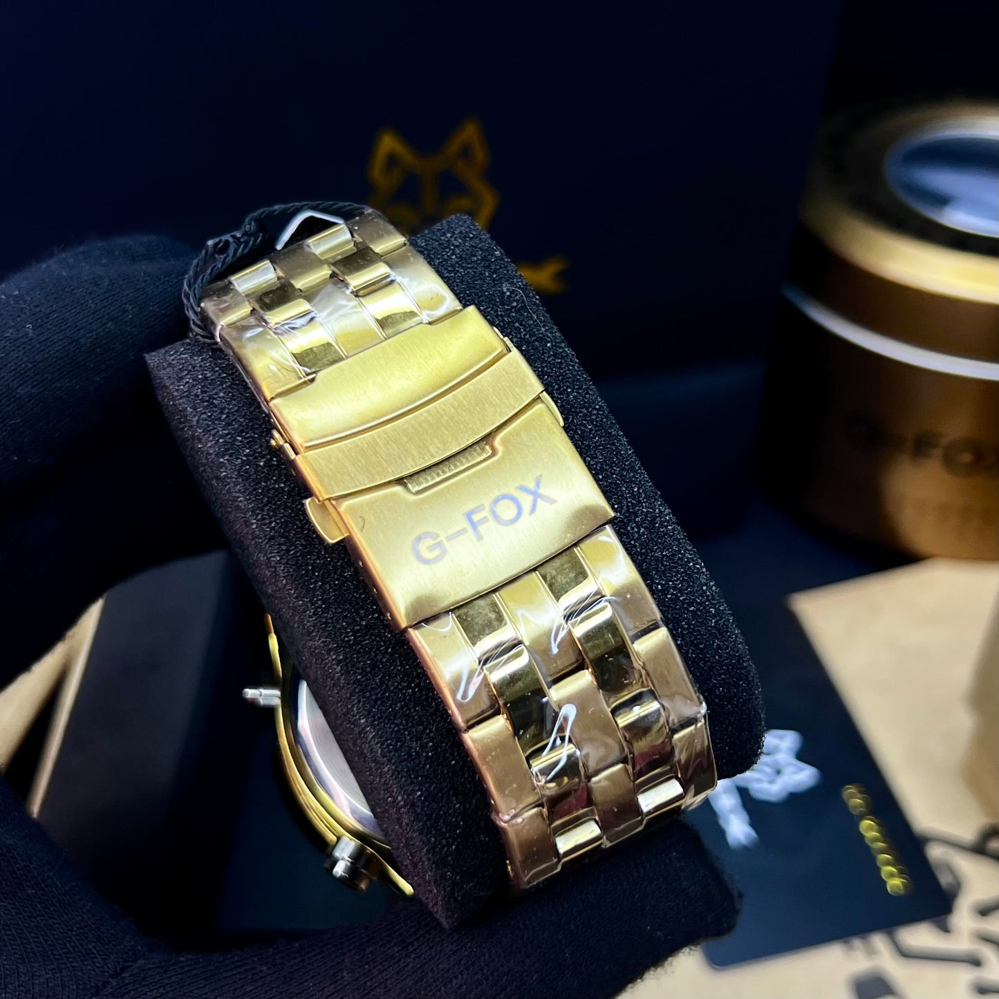 G FOX ORIGINAL DOBLE HORA POR INVICTA SUMERGIBLE PARA HOMBRE REF-1976-DD