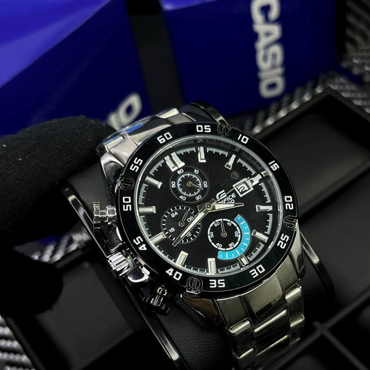 CASIO EDIFICE EFR 558  FUNCIONAL PARA HOMBRE REF-PN