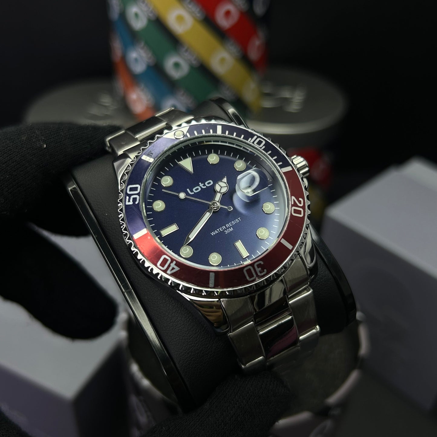 LOTO ORIGINAL X RLX SUMERGIBLE PARA HOMBRE REF SUBMARINE 2526-PA