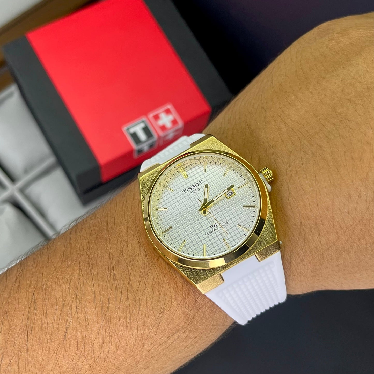 TISSOT PRX DEPORTIVO PARA HOMBRE REF-BDB