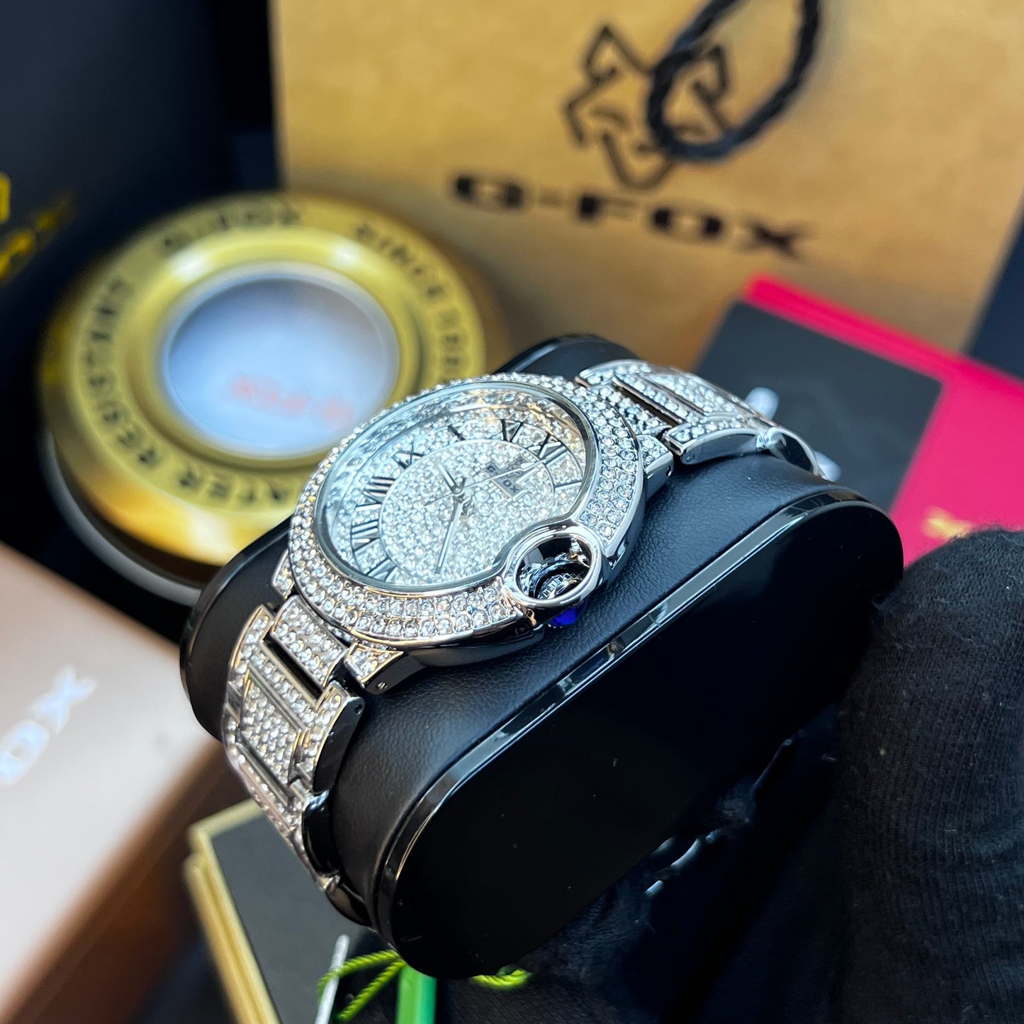 PAREJA G FOX ORIGINAL x CARTIER SUMERGIBLE  REF-TORBILLON CUBANO-1251-P