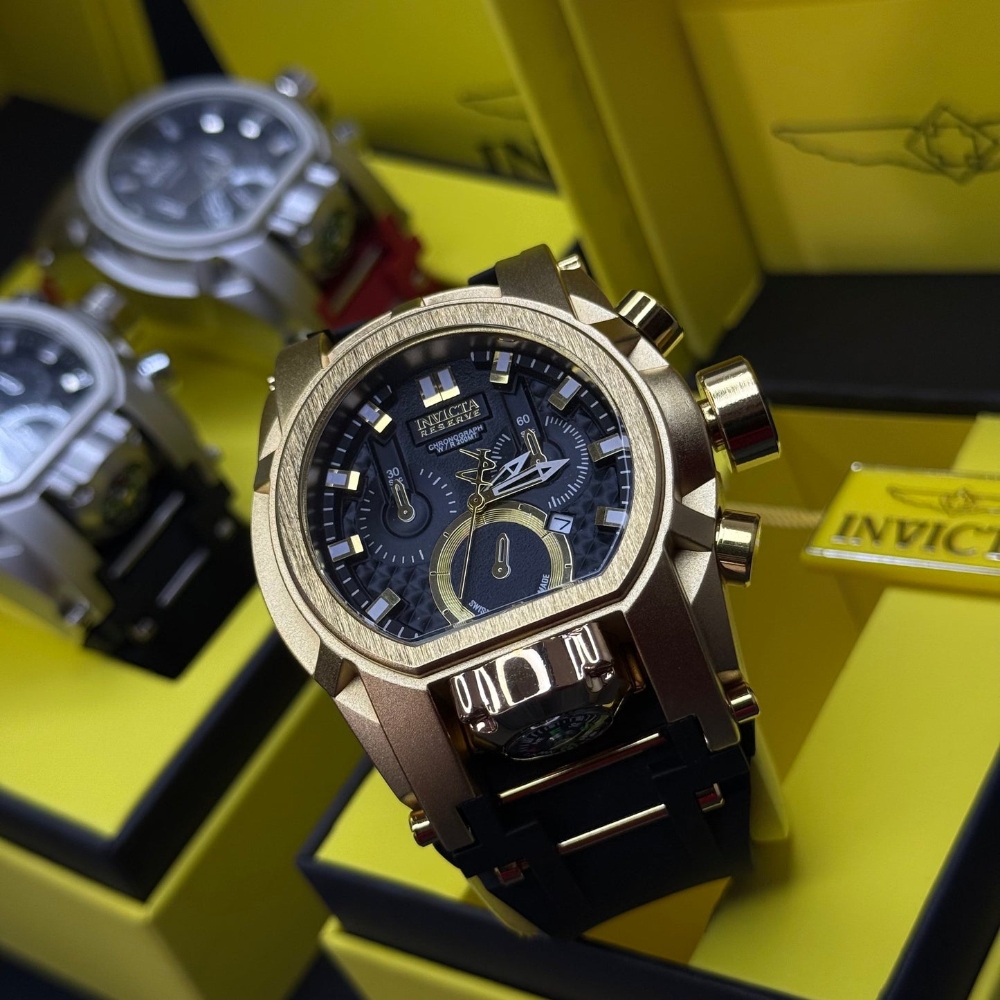 INVICTA BOLT ZEUS GOMA PARA HOMBRE REF-NN