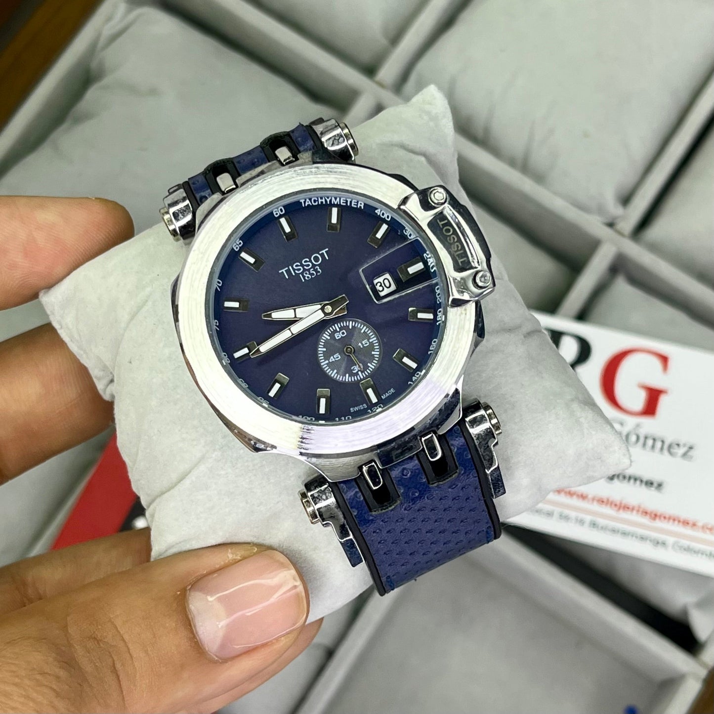 TISSOT T-RACE C-AZUL