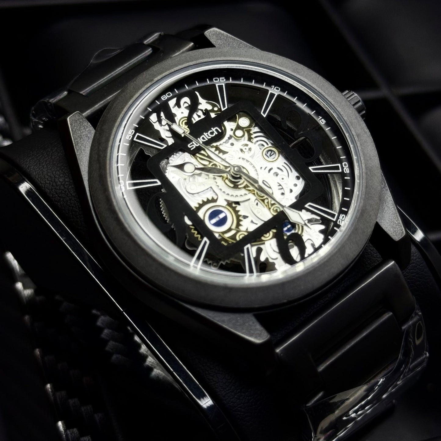 SWATCH TRASPARENTE PARA HOMBRE REF 301-NN