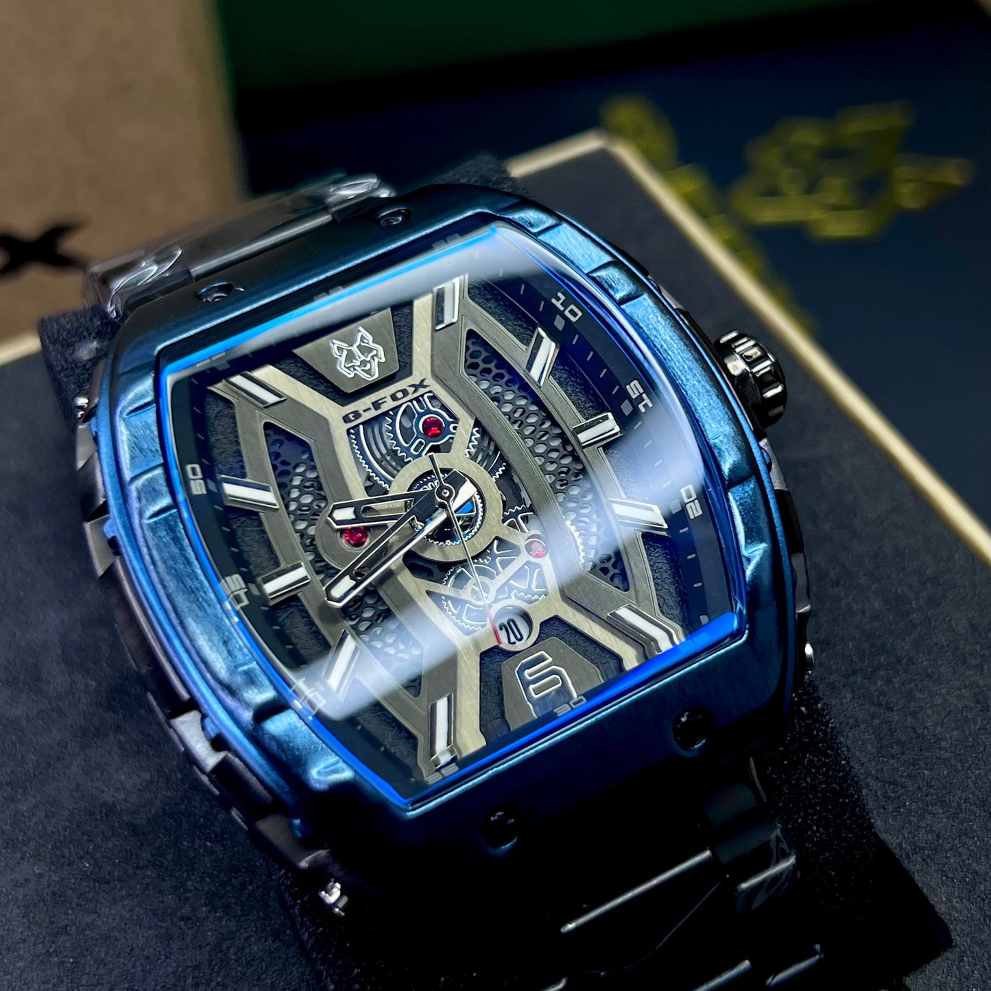 G FOX ORIGINAL x RICHARD MILLER SUMERGIBLE PARA HOMBRE REF-5517-NA