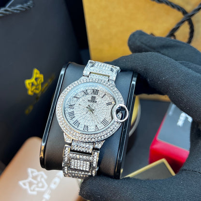 G FOX ORIGINAL x CARTIER PARA DAMA SUMERGIBLE  REF-TORBILLON CUBANO-1251-P