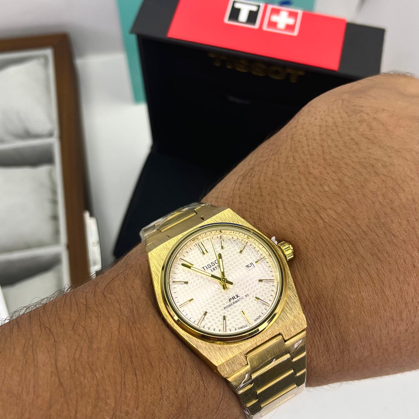 TISSOT PRX PARA HOMBRE REF-DBLVC