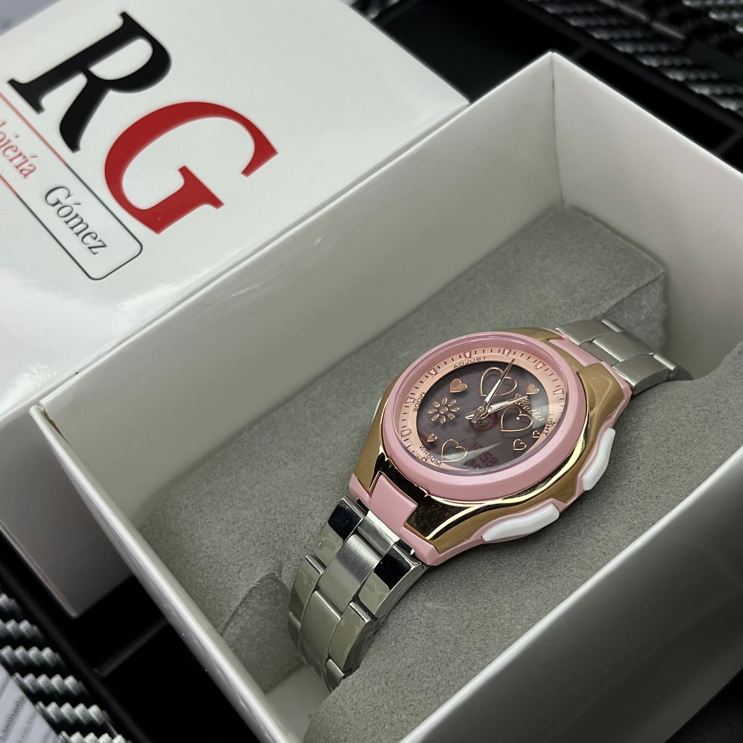 CASIO DOBLE HORA PARA DAMA REF-PR